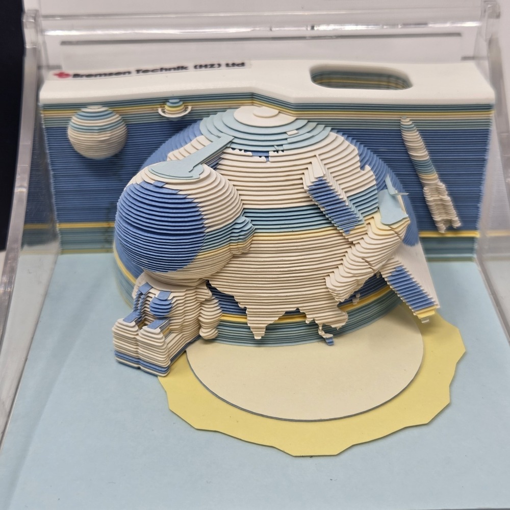 Mociworld 3D Astronaut Space Memo Note Pad Three-dimensional, Completely Exposed